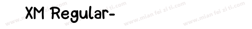 华文魏碑 XM Regular字体转换